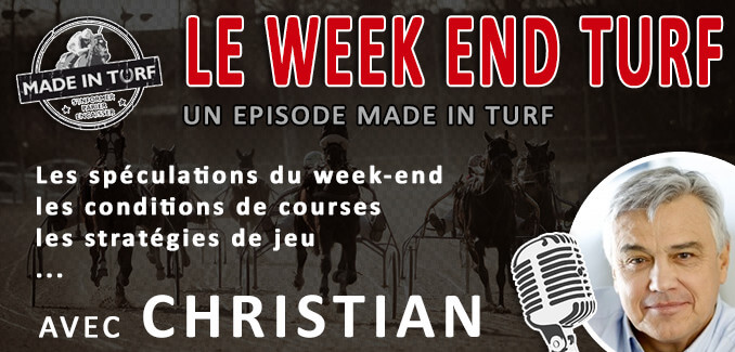 Podcast Le Week End Turf avec Chistian